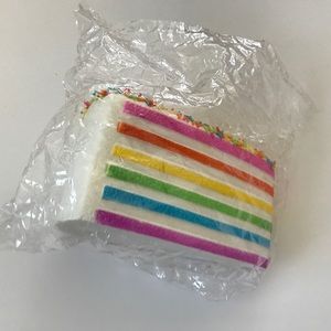 Rainbow cake squishy